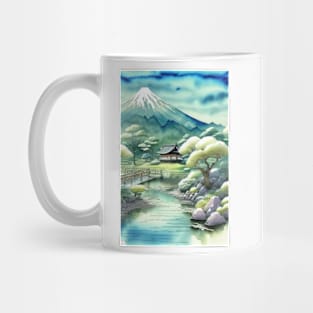 Japanese landscape Mug